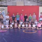 Preparados para voar alto juntos nesta nova jornada de aulas de ginástica rítmica?  #esporte #prefsti #ginásticarítmica