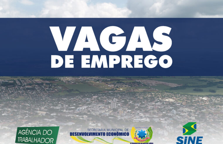 Vagas de Emprego em São Miguel do Iguaçu: Confira as Oportunidades da Agência do Trabalhador! ??