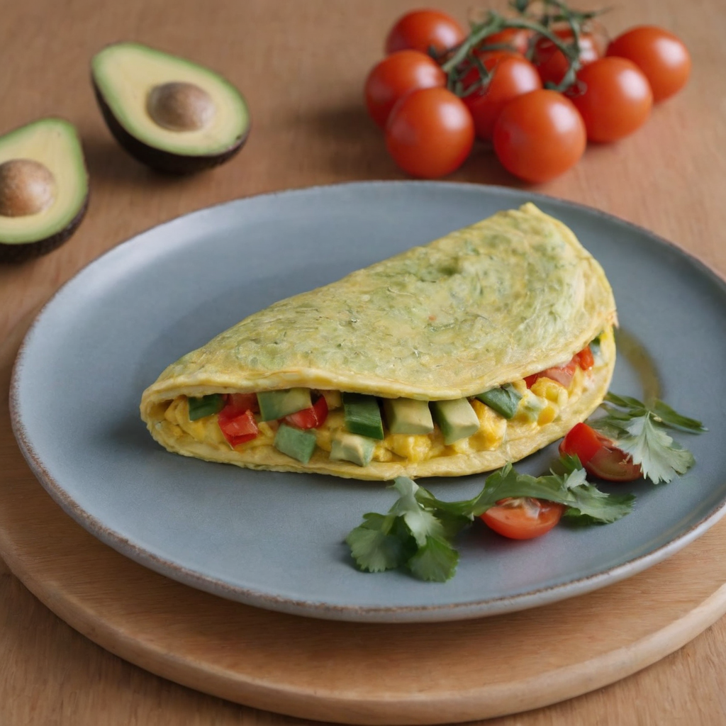 Omelete de Vegetais: Receita Rápida com Ovos, Espinafre, Cogumelos e Queijo! ??