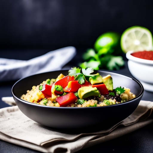 Stir-Fry de Quinoa Vegetariano: Receita Rápida e Saborosa com Brócolis, Cenoura, Cogumelos e Tofu ao Molho de Soja e Gengibre! ??