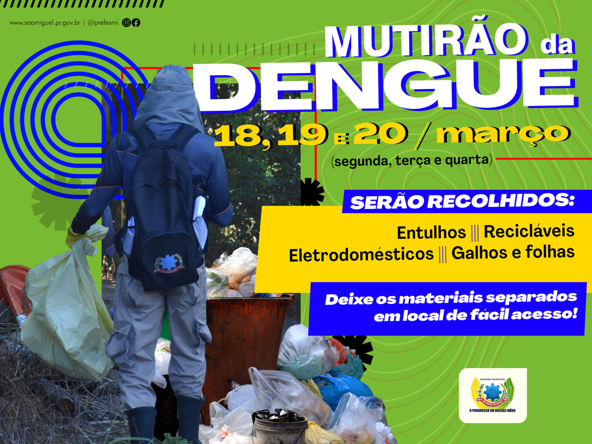 🦟 Mutirão da Dengue em São Miguel do Iguaçu: Combate ao Aedes Aegypti!
