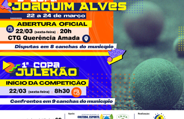 🏆 São Miguel do Iguaçu Recebe a 5ª Copa Joaquim Alves e a 1ª Copa Julekão de Bocha!