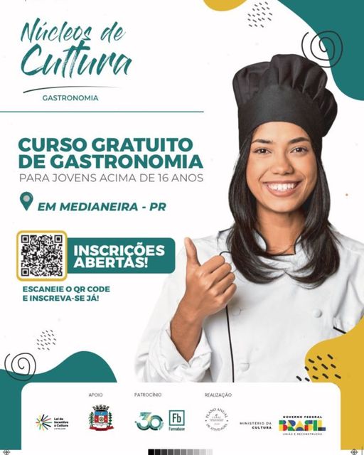 🍳 Curso Gratuito de Gastronomia em Medianeira: Inscrições Abertas!