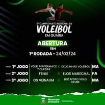 🏐 2º Campeonato Regional de Voleibol em Guaíra: Aqueça os Motores!