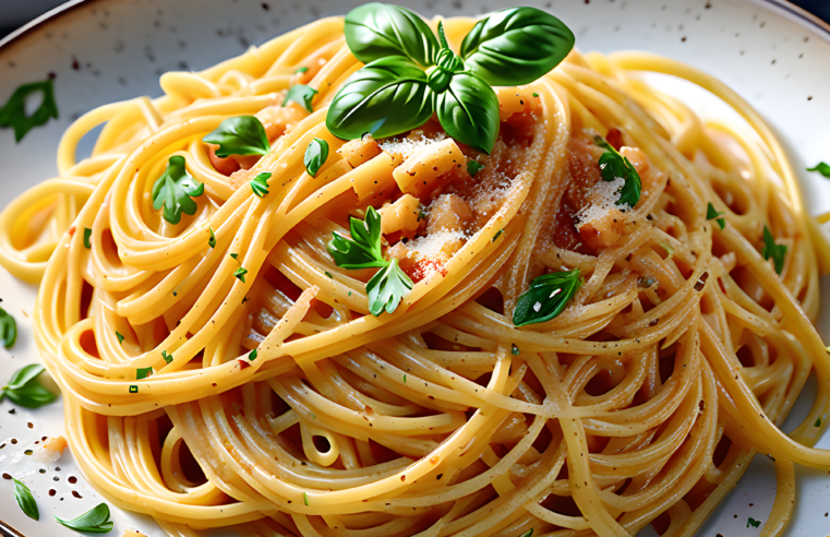 Espaguete Aglio e Olio: Receita Clássica Italiana de Sabor Incrível 🍝🧀