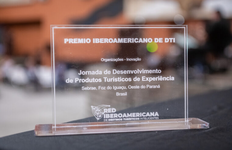 Foz do Iguaçu ganha Prêmio Ibero-Americano de Destinos Turísticos Inteligentes 🏆🌎