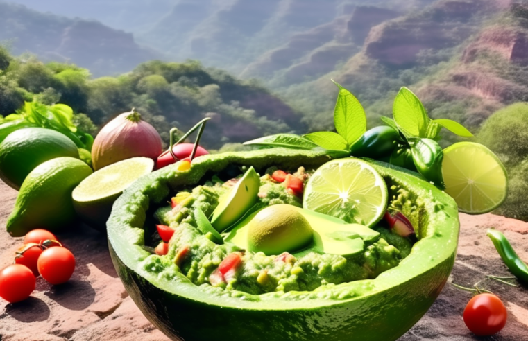 Guacamole Fresco: Cremoso e Cheio de Frescor para Acompanhar 🥑🍅 | Receita Simples com Abacate, Tomate, Cebola e Limão!