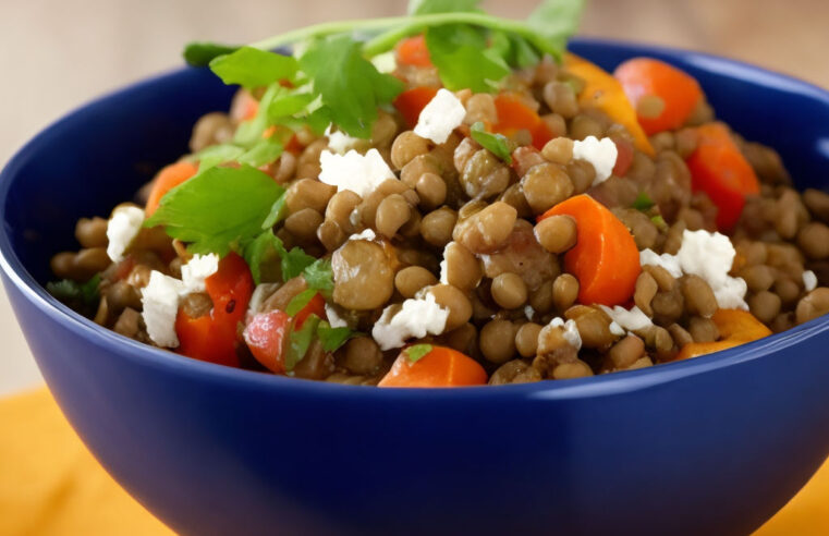 Tabule de Grãos com Quinoa e Lentilhas 🌿 Salada Nutritiva e Refrescante para Saborear!