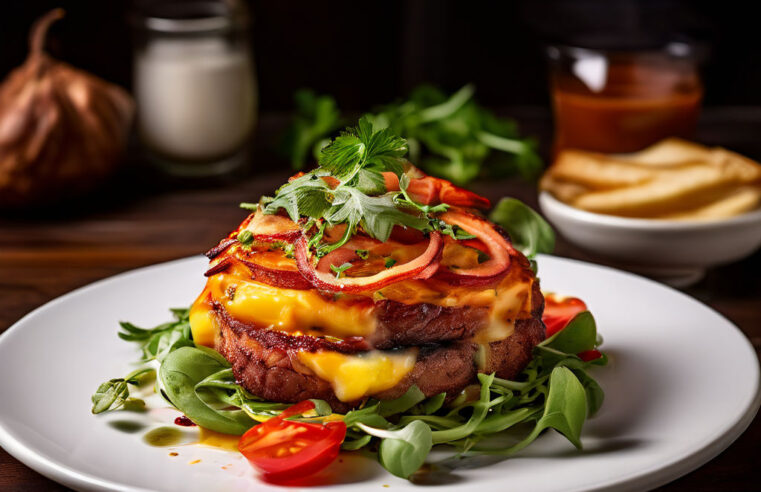 Lombo de Carne Moída Recheado com Presunto e Queijo: Receita Deliciosa e Sofisticada para Encantar Seus Convidados 🍖🧀