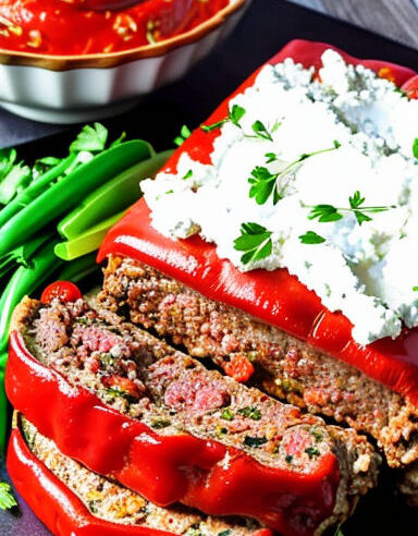 Rocamboles de Carne Moída Recheados com Tomate Seco e Queijo Feta: Uma Explosão de Sabores Mediterrâneos 🍽️🍅🧀