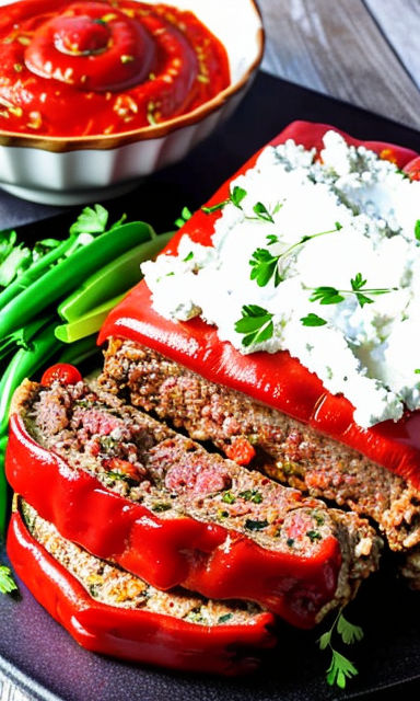 Rocamboles de Carne Moída Recheados com Tomate Seco e Queijo Feta: Uma Explosão de Sabores Mediterrâneos 🍽️🍅🧀