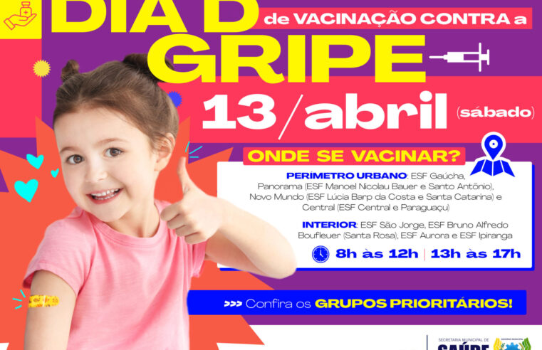 Dia D de Vacinação em São Miguel do Iguaçu: Proteja-se contra a Influenza! 💉🌟