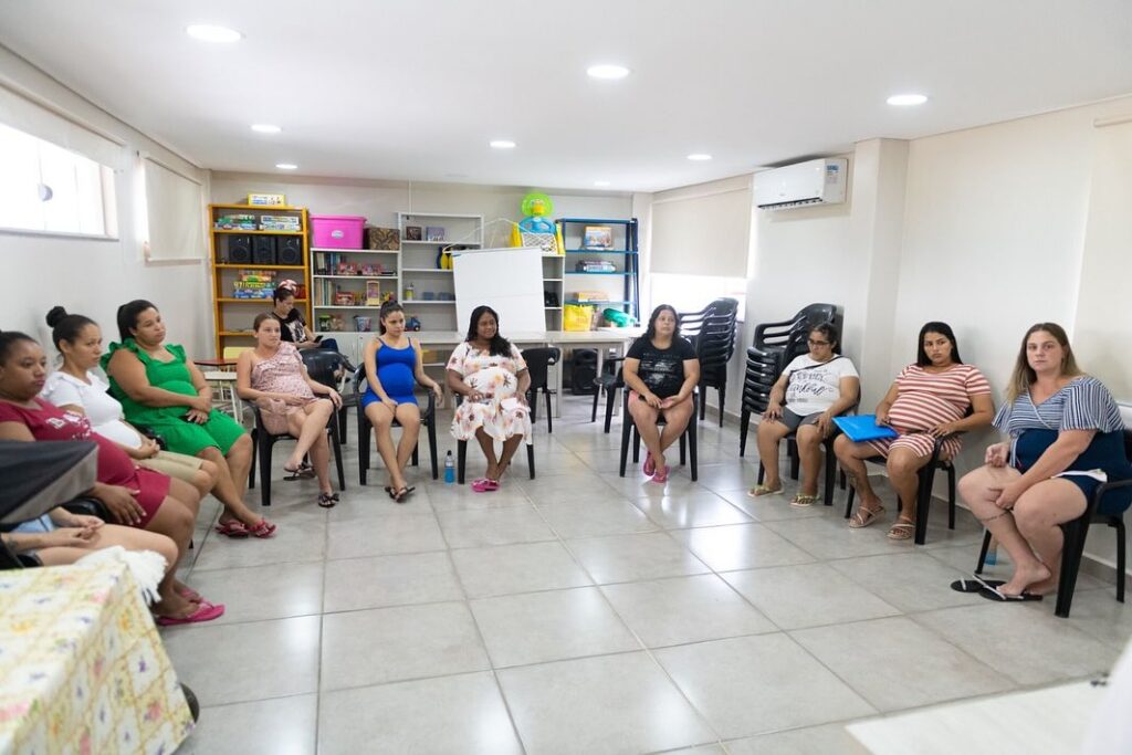 Encontro de gestantes   O Centro de Referência em Assistência Social (CRAS), realizou nesta quarta-feira, 10, o grupo de Gestantes do PAIF (Programa d