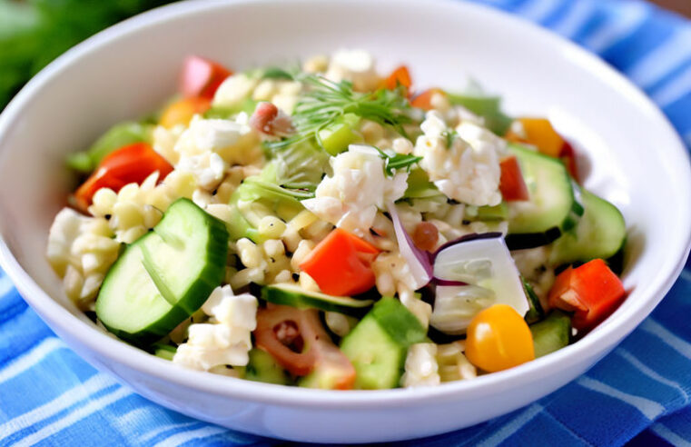 🌿 Salada de Farro e Frutas Secas: Receita Refrescante e Nutritiva para Saborear!