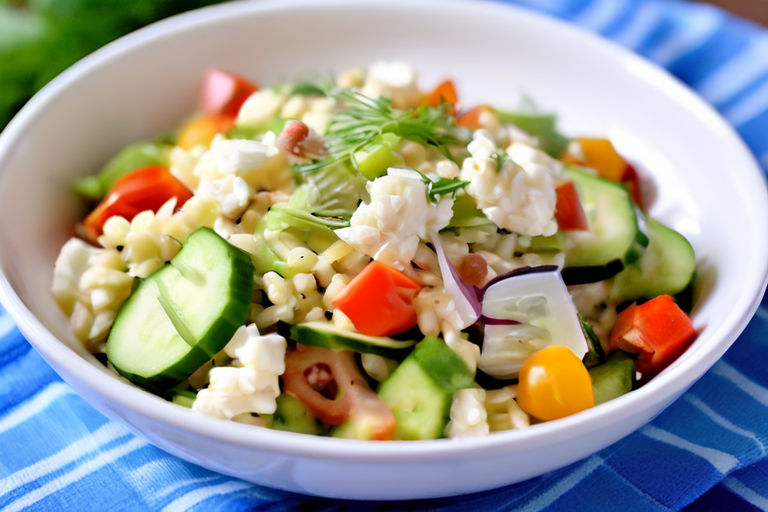 🌿 Salada de Farro e Frutas Secas: Receita Refrescante e Nutritiva para Saborear!