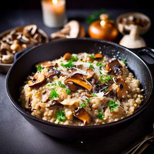 Risoto de Cogumelos 🍄🍚 | Receita Cremosa e Deliciosa