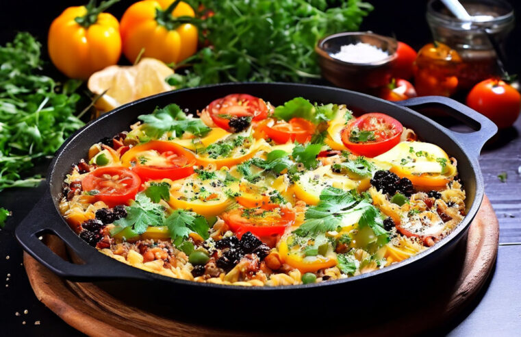 🍲 Risoto de Quinoa com Legumes Assados: Uma Delícia Saudável e Saborosa!