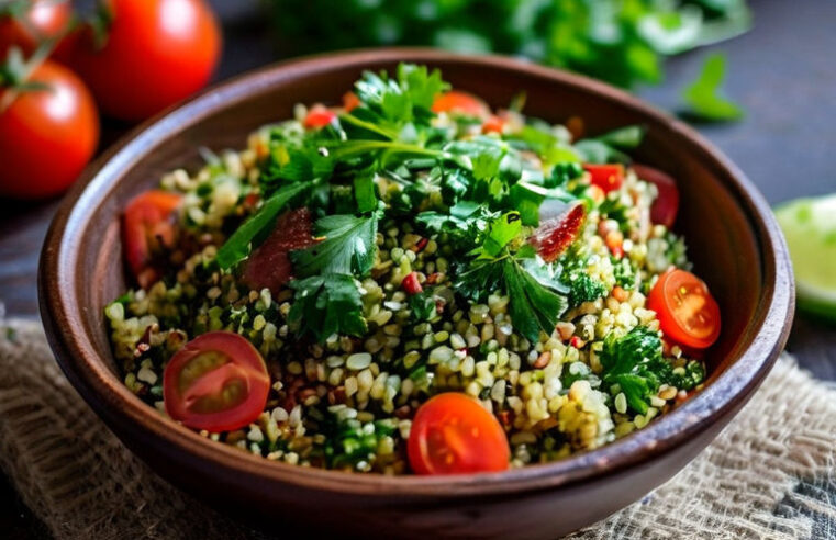 Refrescante Tabule de Quinoa e Grão-de-Bico 🥗🍋 | Receita Saudável e Saborosa