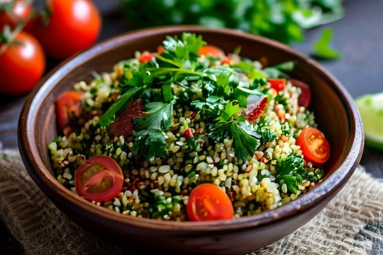 Refrescante Tabule de Quinoa e Grão-de-Bico 🥗🍋 | Receita Saudável e Saborosa