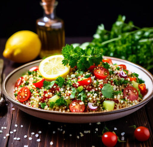 Tabule de Quinoa 🌿🍅 | Receita Saudável e Saborosa