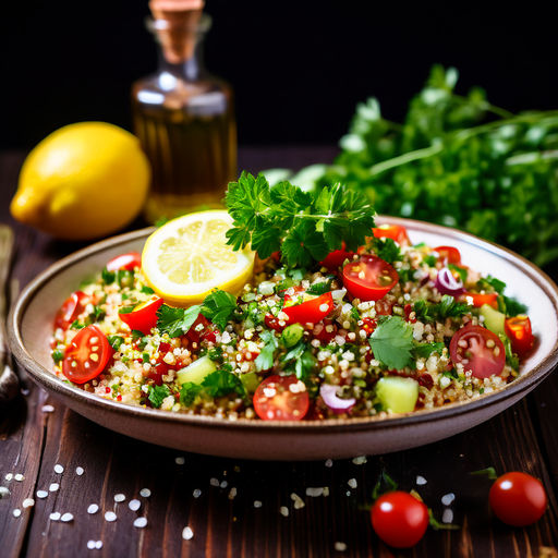 Tabule de Quinoa 🌿🍅 | Receita Saudável e Saborosa