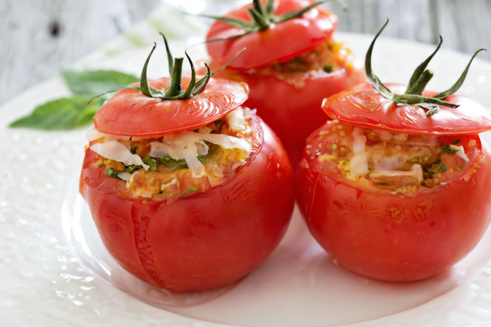 Tomate Recheado com Carne Moída e Quinoa 🍅🥩 | Receita Moderna e Nutritiva