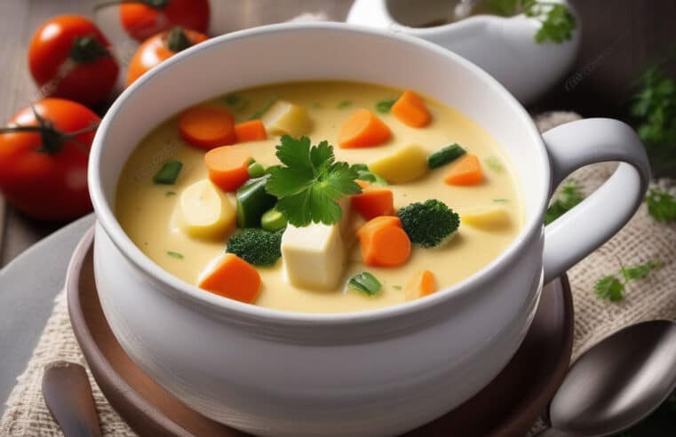 Receita de Sopa de Legumes 🥕🍲 | Reconfortante e Saudável para Dias Frios