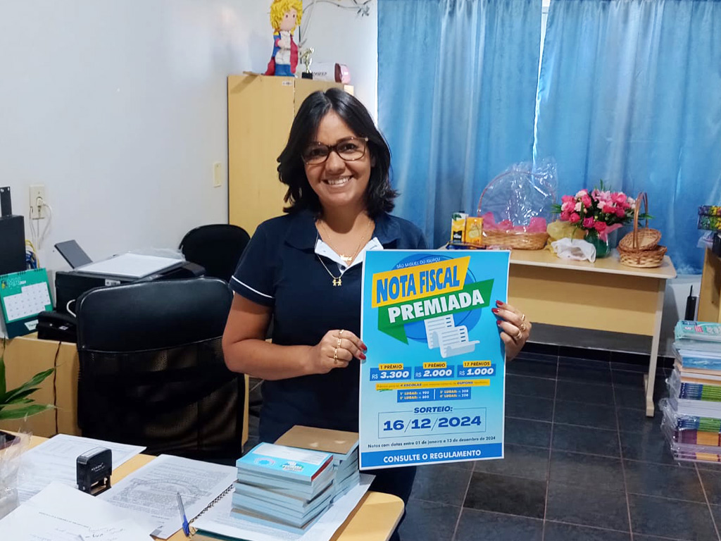 Nota Fiscal Premiada 2024 em São Miguel do Iguaçu: Conheça os Prêmios! 🎁