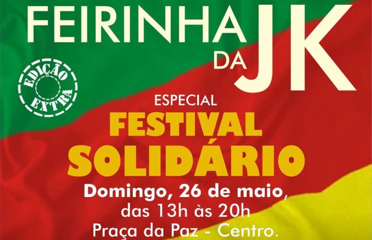 Feirinha na JK em Foz do Iguaçu terá edição extra e Festival Solidário neste domingo! 🌟