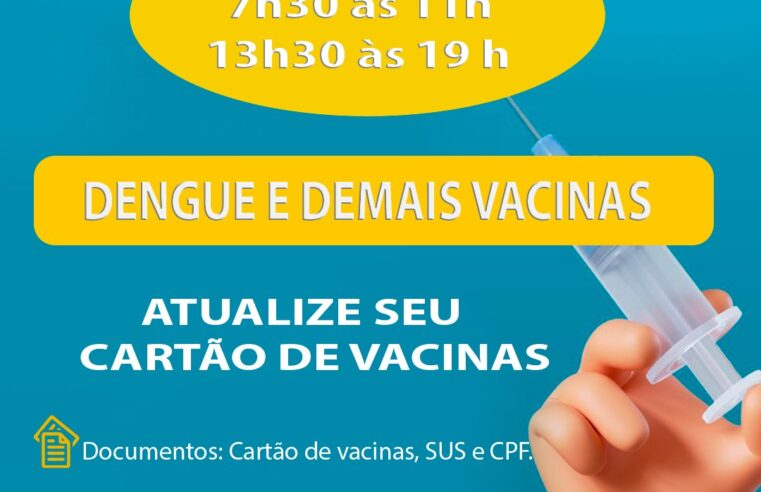🌟 Pato Bragado amplia horário para vacinação contra a dengue! Não perca!