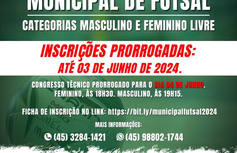 🏆 Inscrições Abertas! Campeonato de Futsal em Marechal Cândido Rondon: Garanta Sua Equipe! ⚽🥇