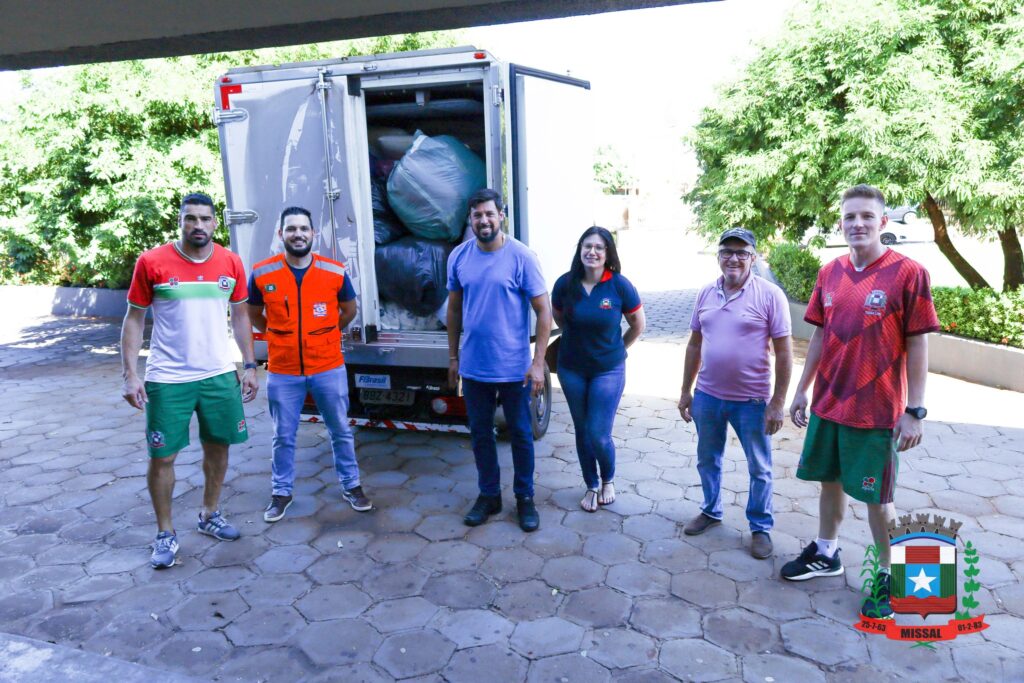 Primeira remessa de doações de Missal para o Rio Grande do Sul foi recolhida nesta terça-feira

A população pode continuar doando, principalmente iten