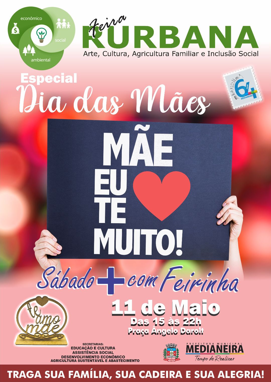 🌸 Feira Rurbana Especial de Dia das Mães em Medianeira: Presentes Artesanais!