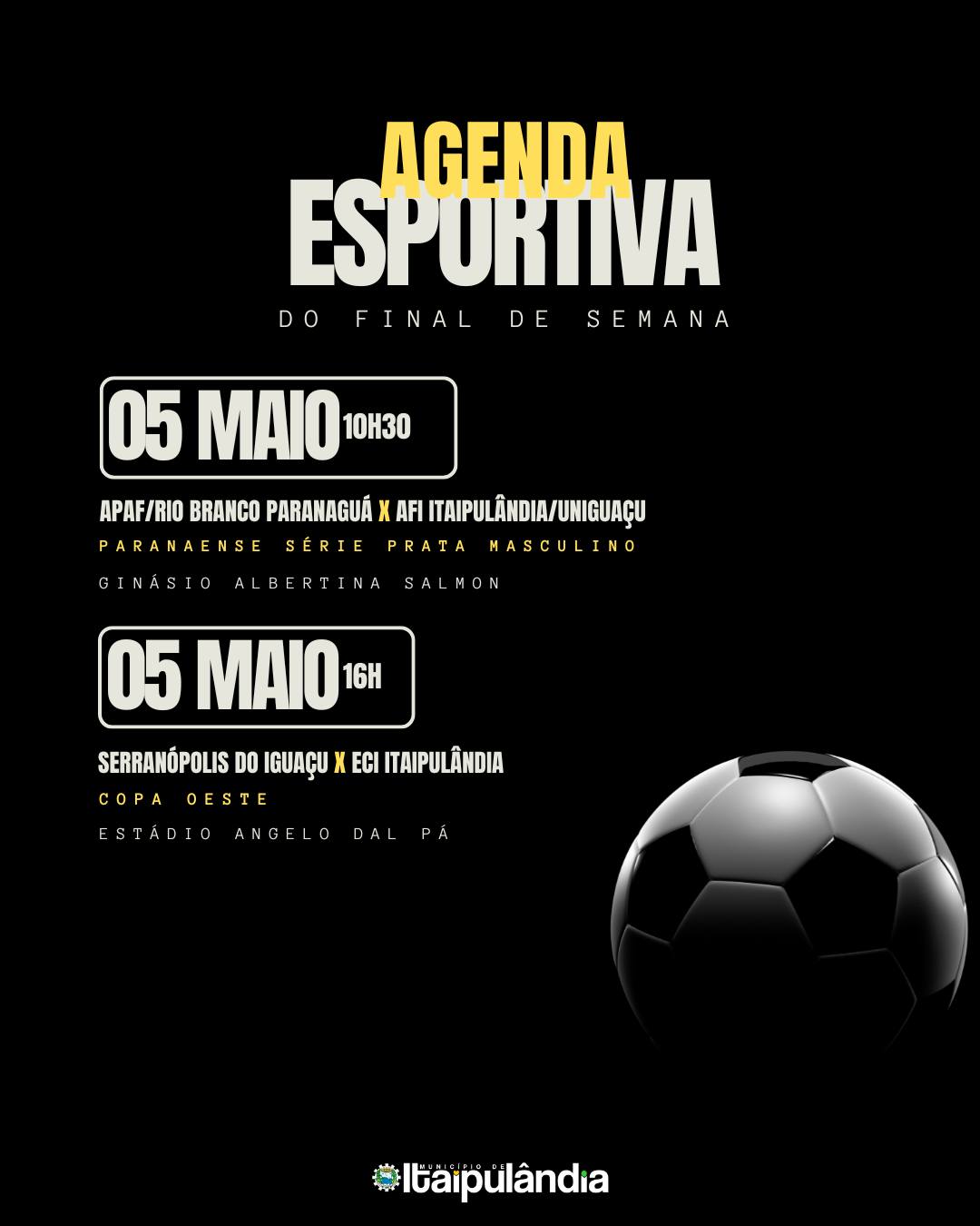 🔥 Agenda Esportiva de Itaipulândia: O Que Não Pode Faltar Neste Fim de Semana! ⚽🏀🏐