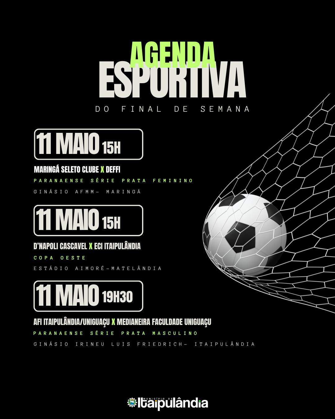 Agenda Esportiva de Itaipulândia: Confira os Eventos Imperdíveis! ⚽🎾