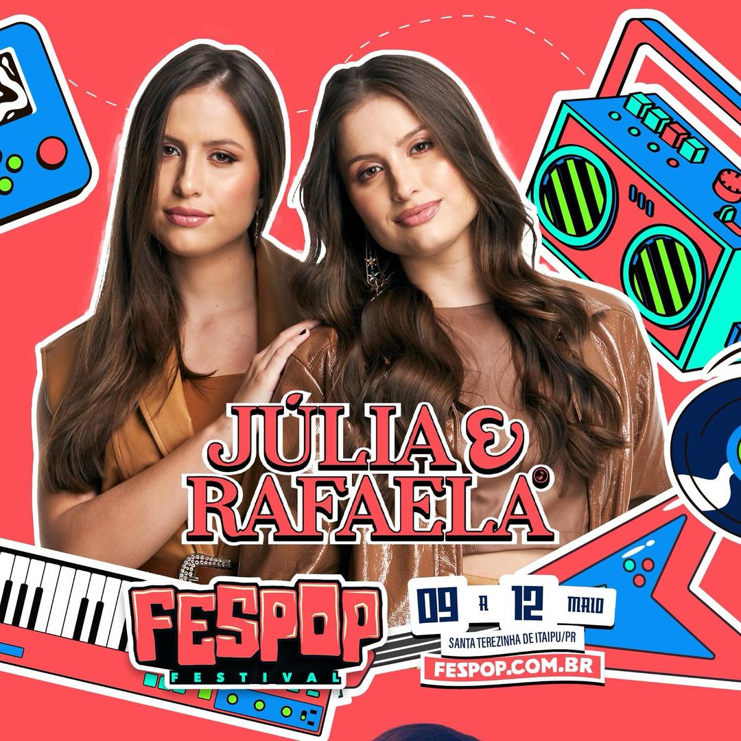 Júlia e Rafaela Confirmadas na Fespop Festival: Conheça a Dupla de Sucesso!