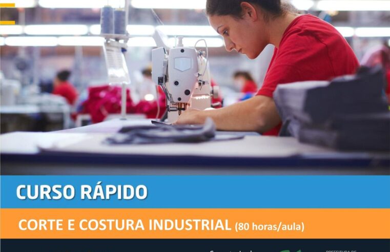 🧵👗 Curso de Corte e Costura Industrial em Marechal Rondon: Inscreva-se Agora!