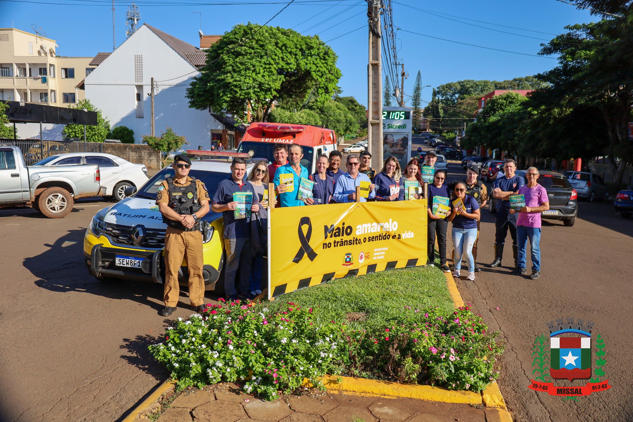 Maio Amarelo em Missal: Ações de Conscientização no Trânsito! 🚦🚗