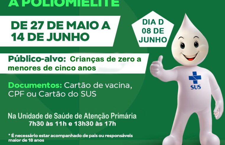 Campanha de Vacinação contra a Poliomielite: Proteja seu filho! 💉👶