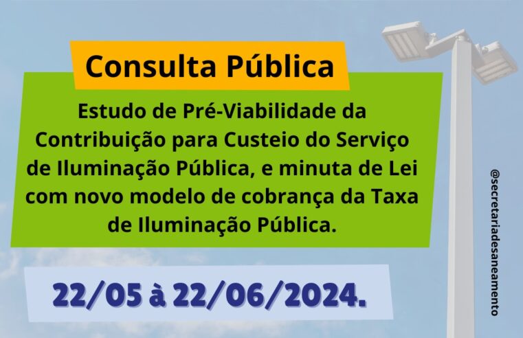 💡 Consulta Pública: Iluminação Pública em Entre Rios do Oeste! Saiba Mais! 🌟