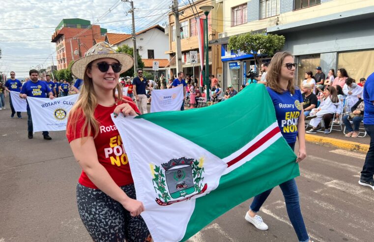 🎉 Desfile Alegórico Celebra 64 Anos de Marechal Cândido Rondon com História e Inovação 🎊