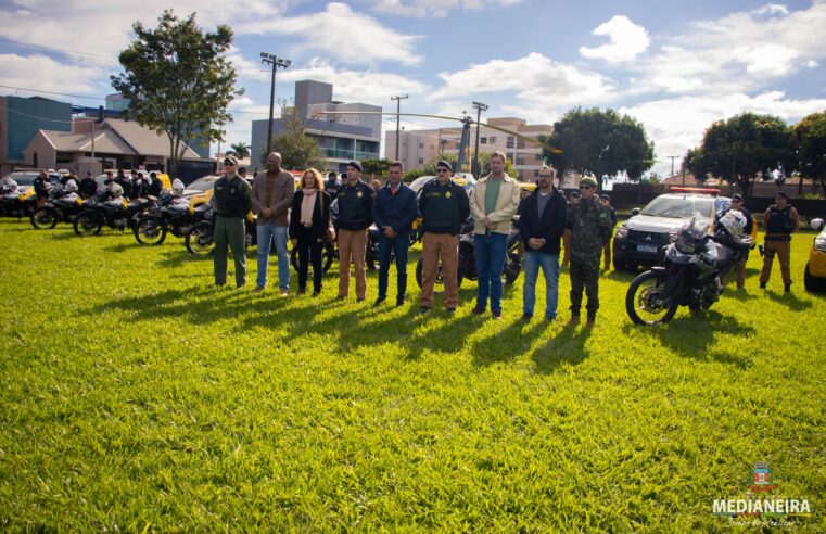 🚔 Operação Medianeira Cidade Segura: Reforço Policial e Helicóptero Falcão em Ação!