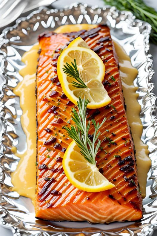 Saboreie o Delicioso Salmão Assado com Crosta de Limão 🍋🌿 | Receita Prática