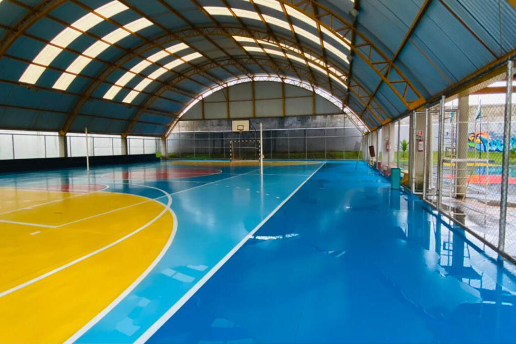 Colegio Estadual Arcangelo Nandi em Santa Terezinha de Itaipu