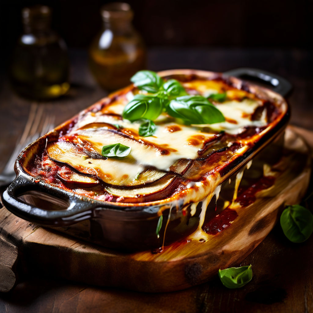 Receita de Berinjela à Parmegiana com Carne Moída 🍆 Uma delícia gratinada para seu cardápio!