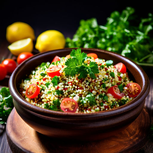 🥗 Receita Saudável: Salada de Quinoa com Grão-de-Bico 🍅 Refrescante e Nutritiva! Perfeita para Almoços Leves! 🌿🍋