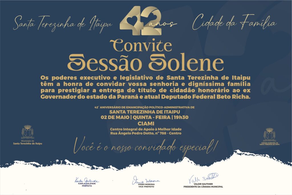 Sessao Solene