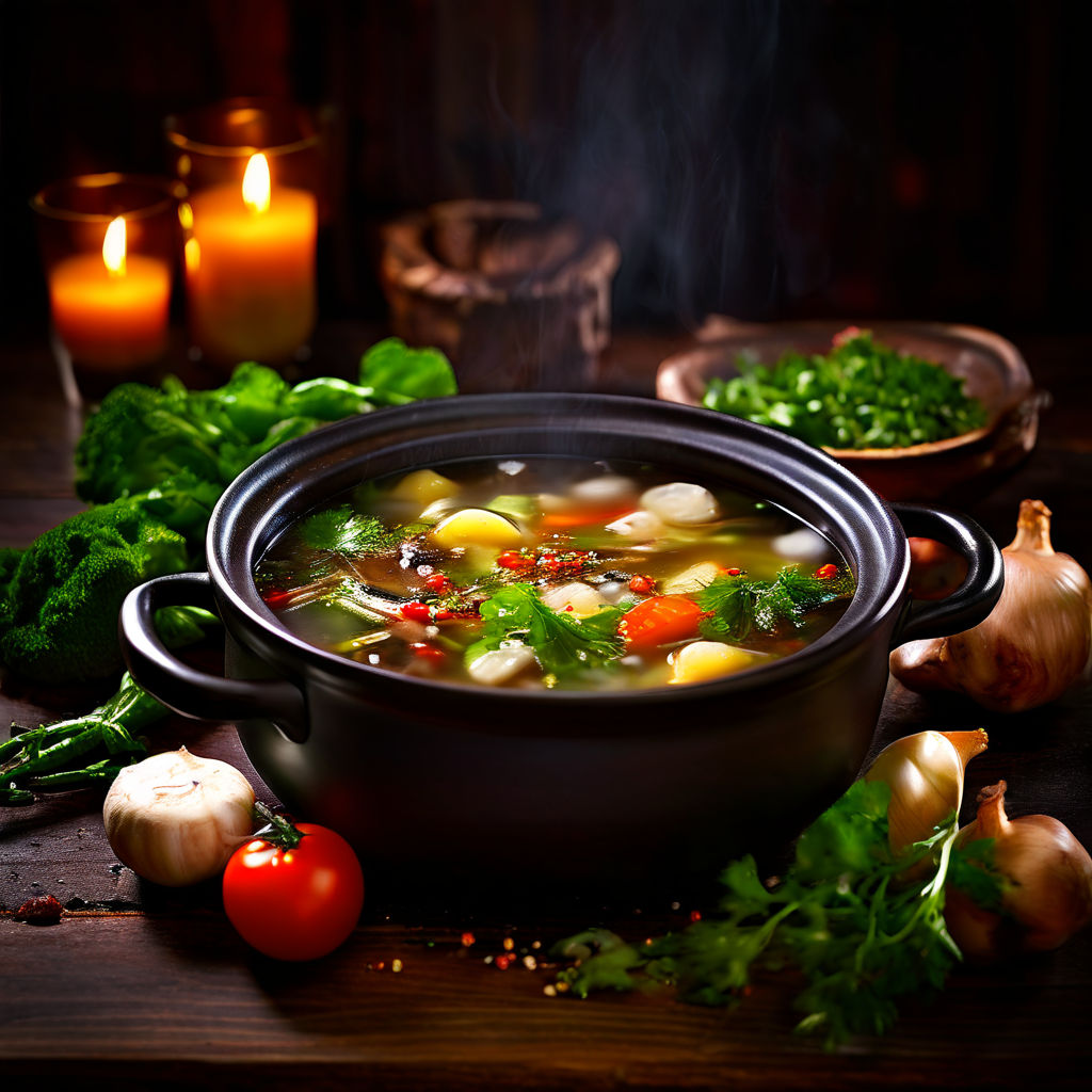 Receita de Sopa de Legumes 🍲 Uma opção saudável e reconfortante para qualquer ocasião!