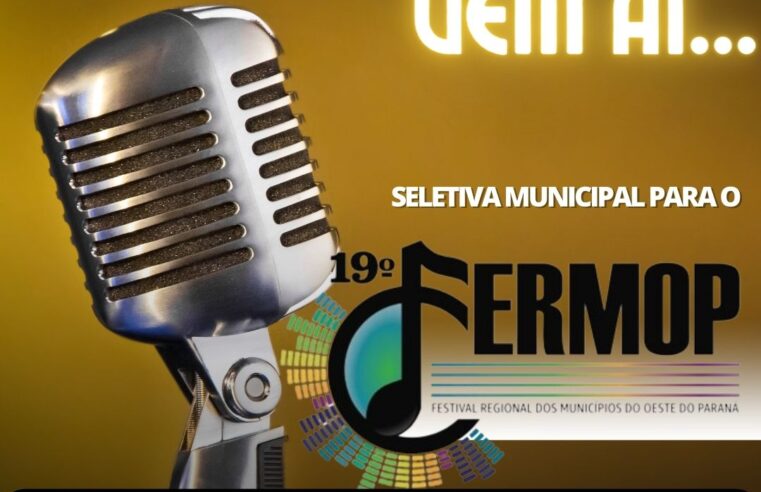 🎤 Inscrições Abertas para Representantes de Santa Terezinha de Itaipu no XIX FERMOP!