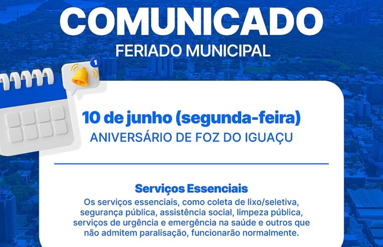 Suspensão de Serviços em Foz do Iguaçu na Segunda-feira: O Que Você Precisa Saber 🚫🗓️